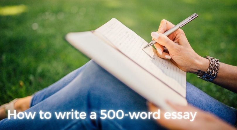 how to write a 500 word essay fast